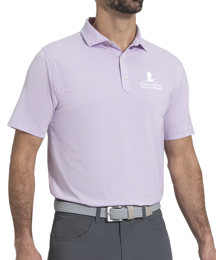 Primary image St. Jude FootJoy Smooth Stripe Lisle Polo